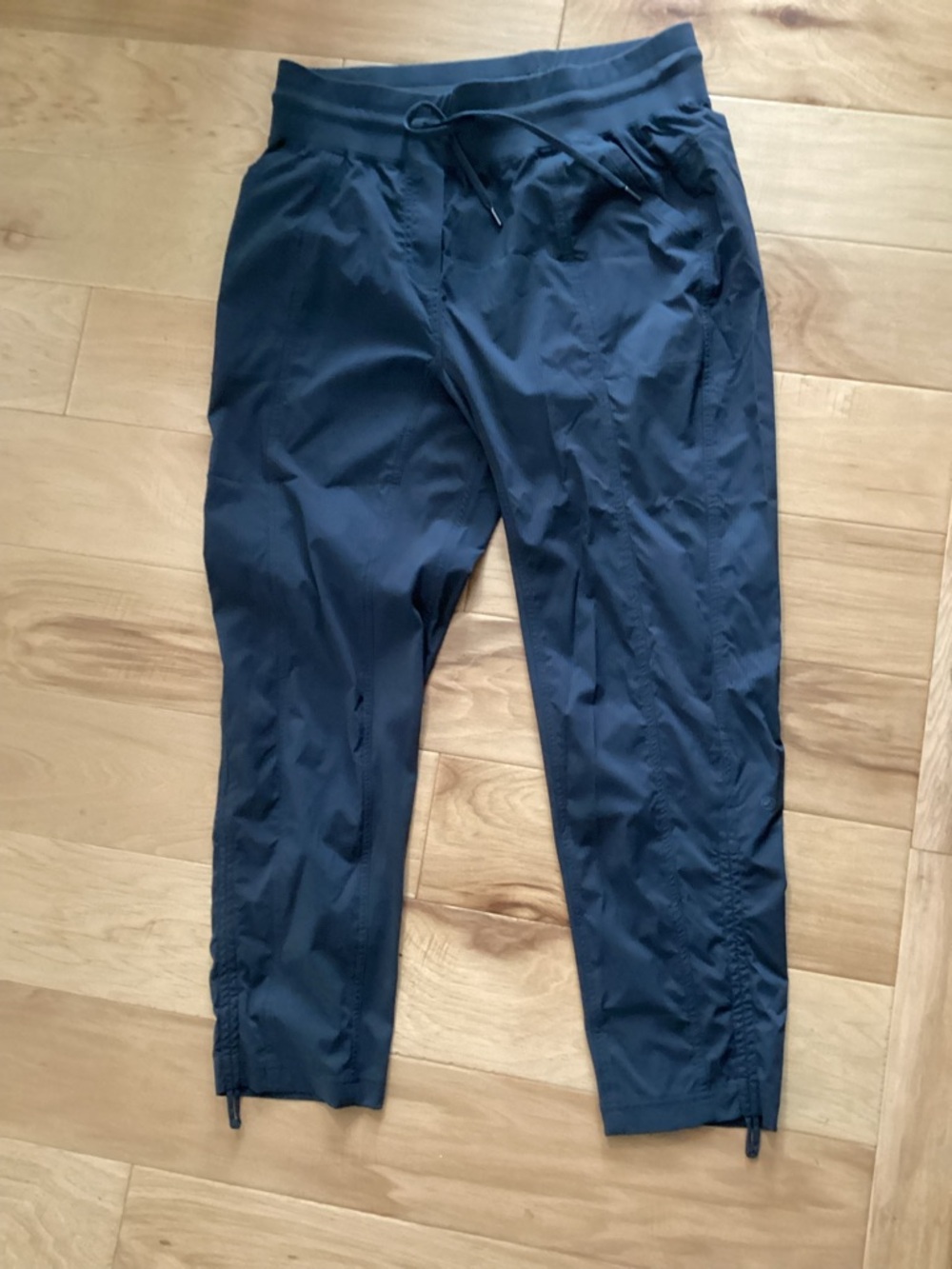 CRZ YOGA gray blue Drawcord Performance Joggers large